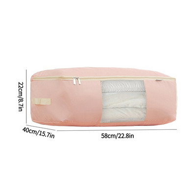 Geantă de depozitare pilota pentru acasă Organizator de îmbrăcăminte din pânză Oxford Genți portabile de depozitare a bagajelor rezistente la praf, geantă organizatoare impermeabilă