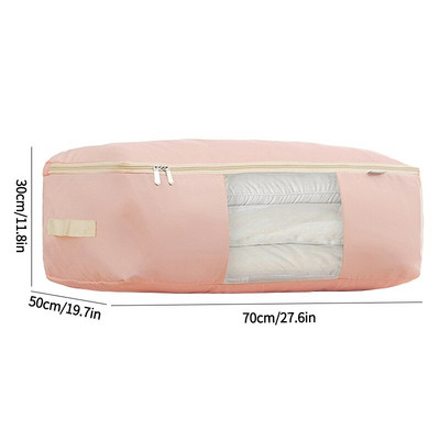Geantă de depozitare pilota pentru acasă Organizator de îmbrăcăminte din pânză Oxford Genți portabile de depozitare a bagajelor rezistente la praf, geantă organizatoare impermeabilă