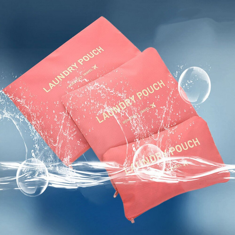 6 vnt./rinkinys Kelioniniai daiktadėžės krepšeliai Namų Tvarkykla drabužiams Bagažinė Batai Pakavimo kubas Tvarkykla Drabužių spinta Lagaminas Tvarkingas maišelis