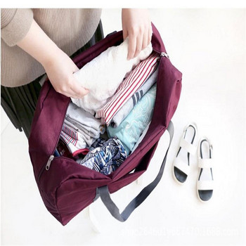 Нова многофункционална сгъваема пътна чанта Чанта за ръчен багаж с едно рамо Чанта за съхранение с голям капацитет