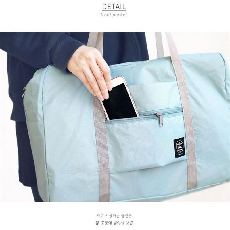 Jauna daudzfunkcionāla saliekama ceļojumu soma, viena pleca rokas bagāžas soma ar lielu ietilpību