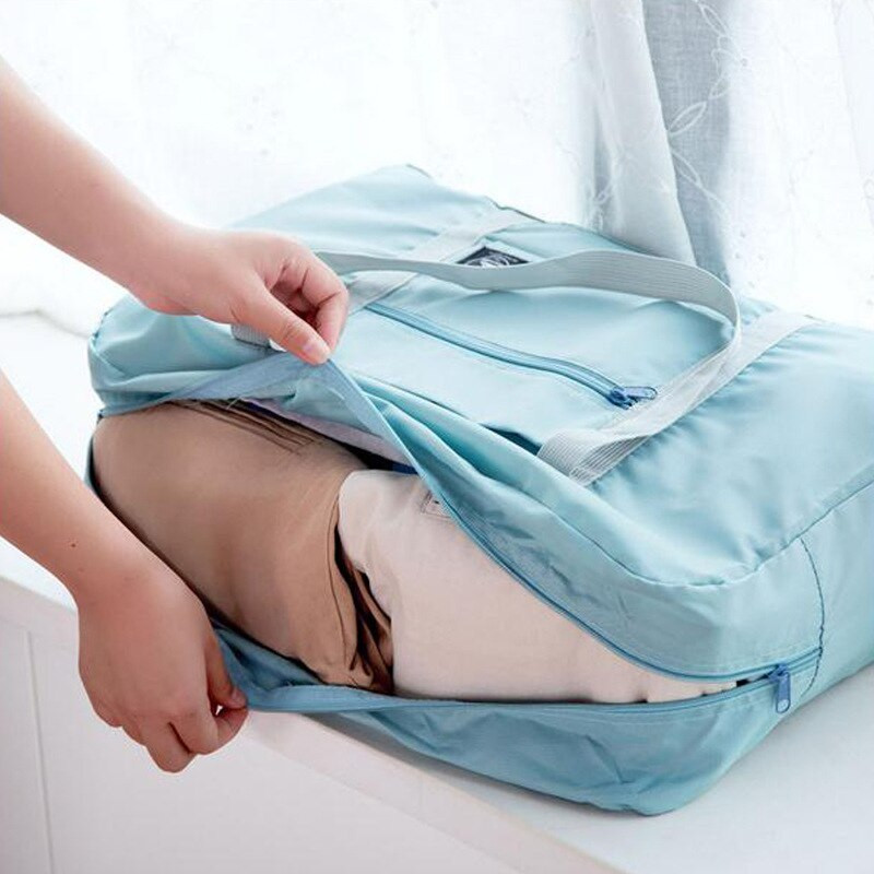 Jauna daudzfunkcionāla saliekama ceļojumu soma, viena pleca rokas bagāžas soma ar lielu ietilpību