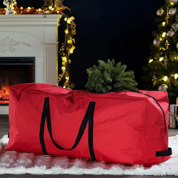 Τσάντα αποθήκευσης Χριστουγεννιάτικου δέντρου Oxford Dustproof κάλυμμα Αδιάβροχο πάπλωμα μεγάλης χωρητικότητας Αποθήκη τσάντες αποθήκευσης ρούχων Organizer