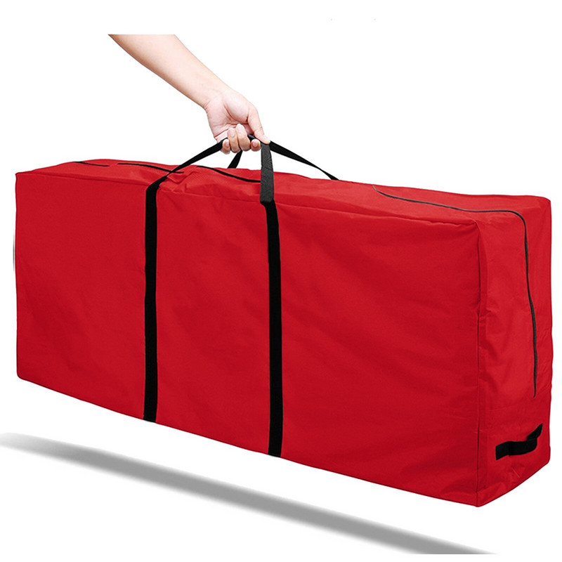 Karácsonyfa tároló táska Oxford porálló huzat vízálló nagy kapacitású paplan ruhák raktári tároló táskák rendező