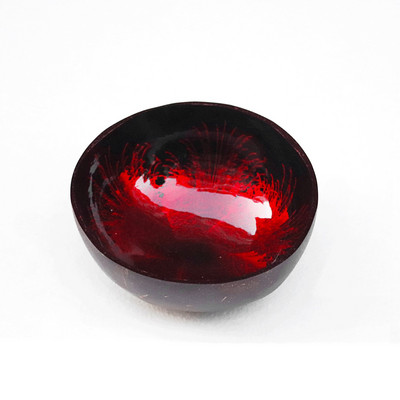 Vietnami stiilis veranda võtmehoidik, maalitud kookospähkli koorega kauss koorega kookospähkli kauss kodukaunistuse hoiukauss