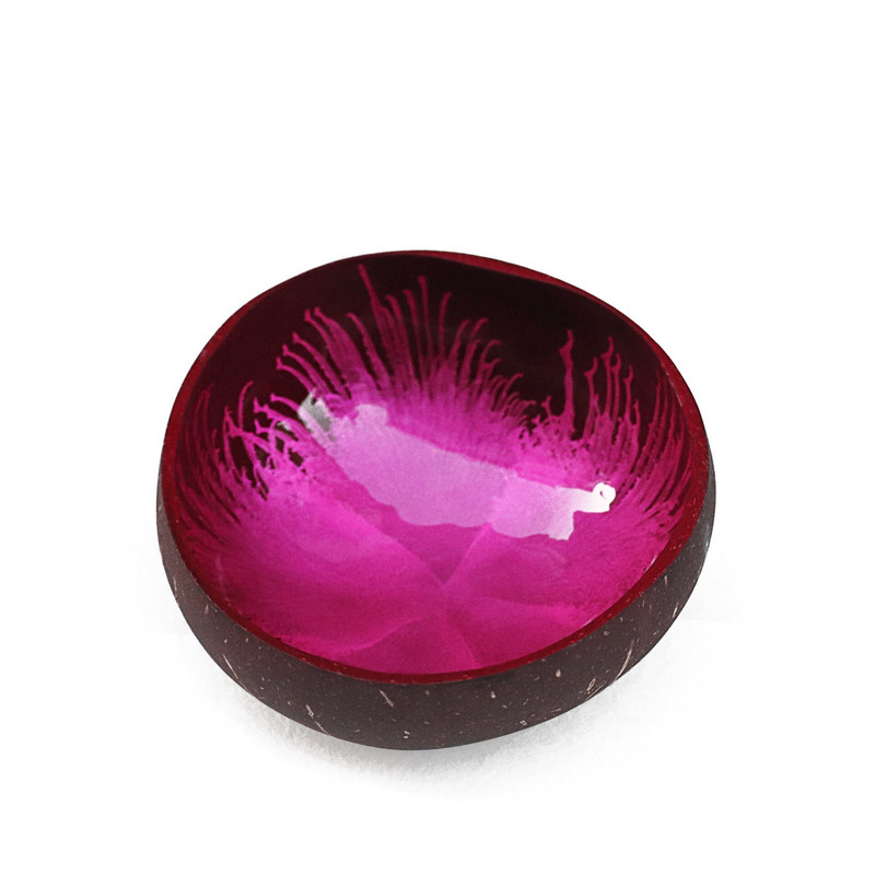 Vietnami stiilis veranda võtmehoidik, maalitud kookospähkli koorega kauss koorega kookospähkli kauss kodukaunistuse hoiukauss