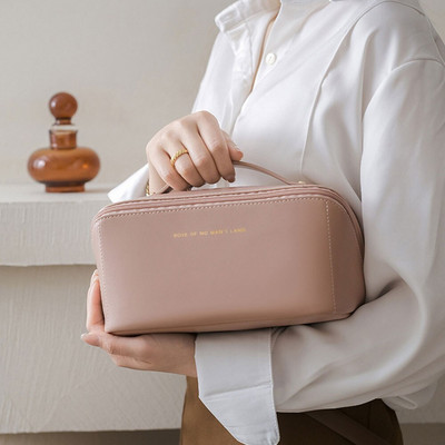 Geantă cosmetică pentru femei Geantă cosmetică de călătorie cu fermoar Geantă cosmetică de călătorie Geantă cosmetică pentru depozitare pentru femei