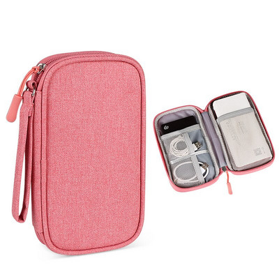 Prenosná taška, organizér, káble, nabíjačka, digitálny USB gadget, powerbanka, taška, gadgety, káble, káble, organizér, cestovné príslušenstvo