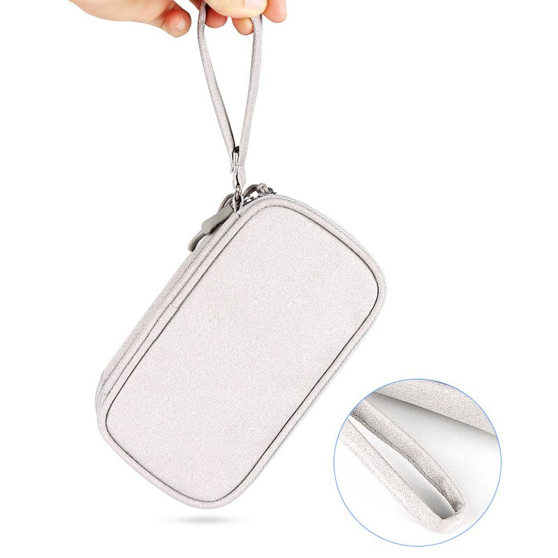 Prenosná taška, organizér, káble, nabíjačka, digitálny USB gadget, powerbanka, taška, gadgety, káble, káble, organizér, cestovné príslušenstvo