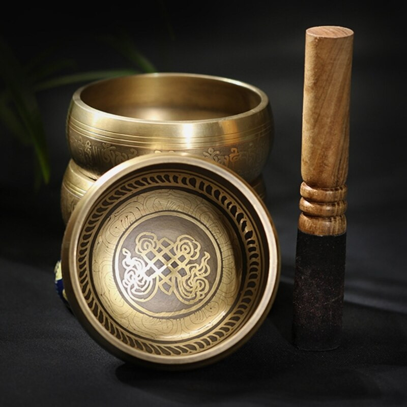 Kit bol cu sunet realizat manual, meditație pentru yoga, boluri cântece, pentru acasă, dormitor, sufragerie, ornament de rugăciune