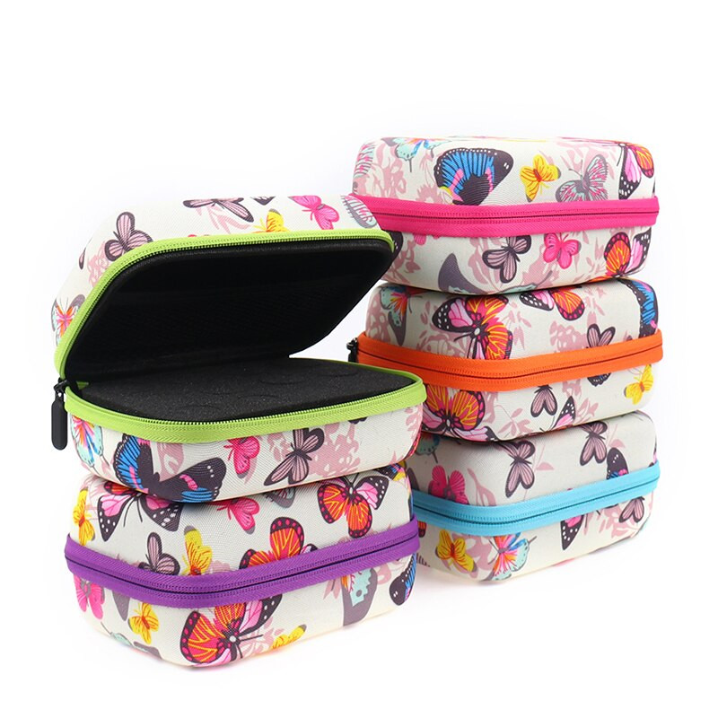 15 Slots 10ml Illóolaj Case DoTERRA 12Slots 5ml 10ml 15ML Butterfly Illóolaj Tároló Tok Palackozótartó Szervező