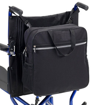 Странична чанта за инвалидна количка Подлакътник Чанта Органайзер Чанта Телефон Джоб Уокър Тротинетка Страхотен аксесоар за вашите устройства за мобилност