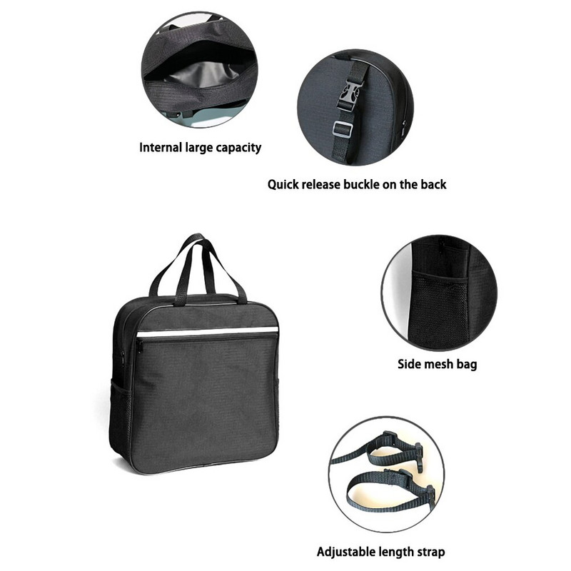 Ratastooli külgkott käetugi kott Korralduskott Telefoni tasku Walkeri tõukeratas Suurepärane tarvik teie liikumisseadmete jaoks