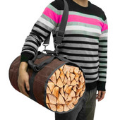 Nagyméretű vászon tűzifa fa hordtáska Log Camping Outdoor Camping Tartó Hordozható tárolótáska 95,2x47,0 cm Fa vászontáska