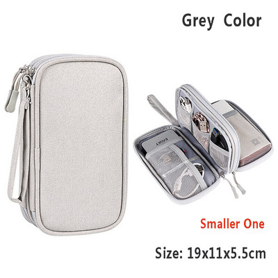 Prijenosna torba za nošenje Torba za pohranu Torbica za tvrdi disk za HDD Kućište za tvrdi disk torbica za telefon Power Bank usb podatkovni kabel slušalice