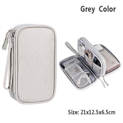Prijenosna torba za nošenje Torba za pohranu Torbica za tvrdi disk za HDD Kućište za tvrdi disk torbica za telefon Power Bank usb podatkovni kabel slušalice