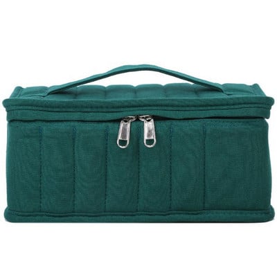 38 butelių eterinio aliejaus nešiojimo dėklas, didelės talpos smūgiams atsparus kelioninis nešiojamasis laikiklis nagų lako laikymo krepšys