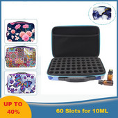 60 de sloturi 10 ML Geantă de depozitare pentru ulei esențial DoTERRA Ulei esențial Călătorie Transport agățat Cutie de colectare Organizator de sticle