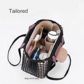 Pentru Longchamp FILT Net Shopper Geantă din pâslă Poșetă Insert Organizator Femei Călătorie Geantă de mână Interior Shaper Tote Bag Căptușeală Despărțitor de depozitare