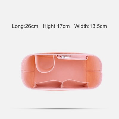 Pentru Longchamp FILT Net Shopper Geantă din pâslă Poșetă Insert Organizator Femei Călătorie Geantă de mână Interior Shaper Tote Bag Căptușeală Despărțitor de depozitare