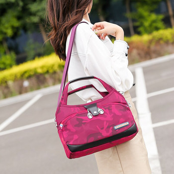 Нова модна чанта Messenger Дамска чанта за през рамо Найлонова ръчна чанта с голям капацитет Модна дамска чанта за едно рамо Tote