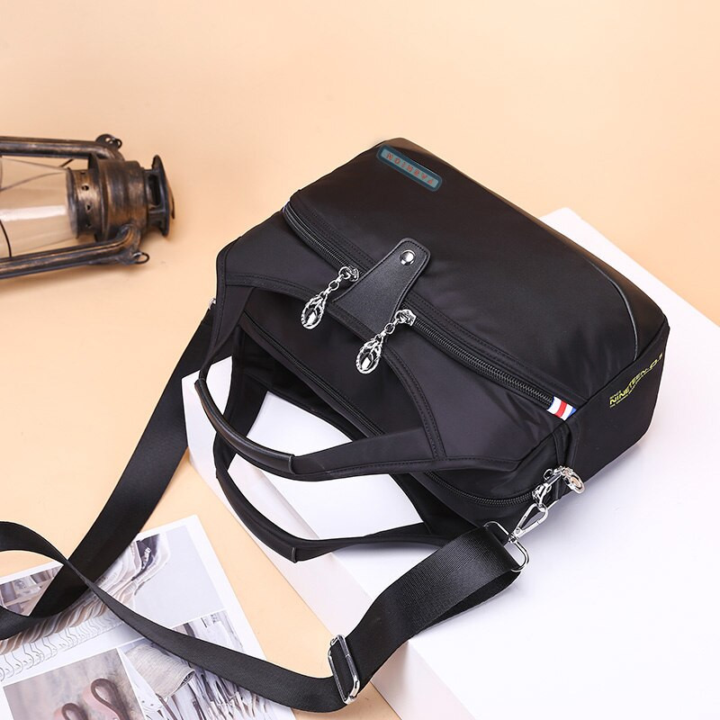 Geantă de umăr nouă, geantă de umăr pentru femei, geantă de mână din nailon, geantă de umăr de mare capacitate pentru femei.