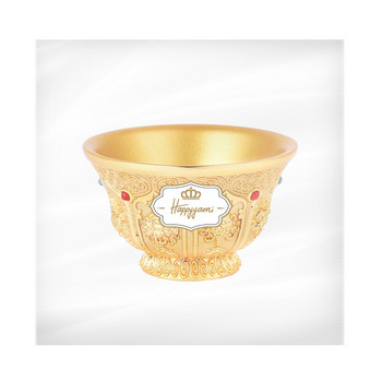 Чаша за принос от пясък Тибетска пееща купа Медна купа за баня Купа за принос Купа за ритуал за изгаряне