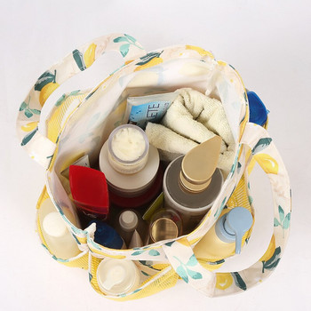 Жени Travel Wash Storage Мрежести чанти за грим Преносима козметична чанта Тоалетни принадлежности Органайзер Съхранение Bathroom Pool Wash Bag