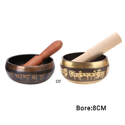 8 cm/8,5 cm/9,5 cm/10,5 cm budhizmus tibetská spievajúca misa ručne tepaná joga medená čakra meditácia darček dropshipping