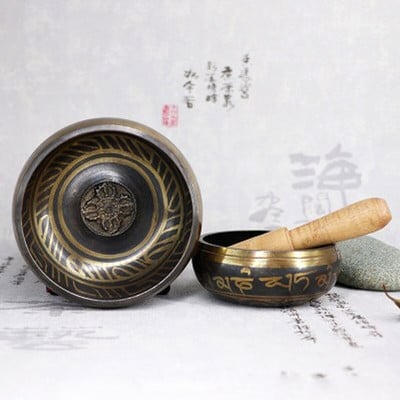 Tibetan Sound Bowl Cadouri spirituale Standing Bell Chakra Bowl Sound Bowl Set Meditation Bowl Meditation