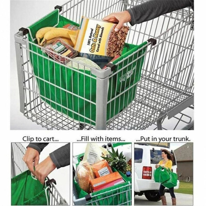 Nákupná taška do supermarketu, ekologická nákupná taška, zahusťovacia taška, veľkokapacitná kabelka, skladacia opakovane použiteľná dámska taška
