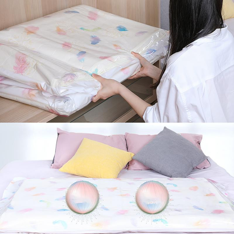 Vakuuminis čiužinio krepšys namų čiužinio laikymo krepšys Kelioninis sulankstomas pakavimo krepšys didelės talpos, tinka čiužiniui ir drabužiams