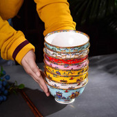 1 db 6 hüvelykes tésztatál kínai Jingdezhen Famille rózsa porcelán arany szélű kedvező dizájn tál dekoratív étkészlet