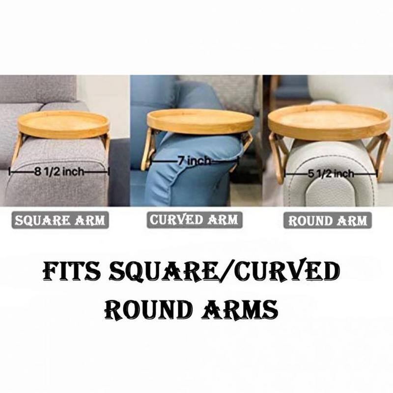 Kanapé kar tálca asztal kanapé kar kapcsos asztal uzsonna asztal fa szék karfa tálca kerek kanapé rendező Ideális távoli telefon étkezéshez