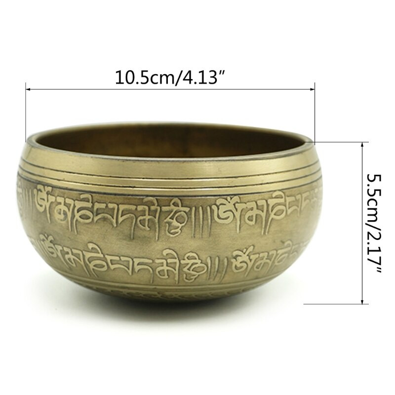 Ručne vyrobená sada zvukových misiek Tibetská modlitebná misa Kovové remeslá Dekorácia do domácnosti Ornament Dekorácie do domácnosti Remeslá