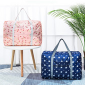 Didelės talpos sulankstomas kelioninių drabužių laikymo krepšys vandeniui atsparus nešiojamasis bagažo maišelis Nešiojami lagaminai Duffel Organizer rankinės