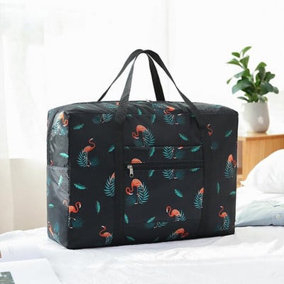Didelės talpos sulankstomas kelioninių drabužių laikymo krepšys vandeniui atsparus nešiojamasis bagažo maišelis Nešiojami lagaminai Duffel Organizer rankinės