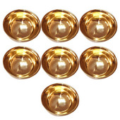 7 vnt. laikiklio aukų puodeliai Kiddush taurės aliejaus lempa ghi sviesto lempa Tibeto sviesto lempa