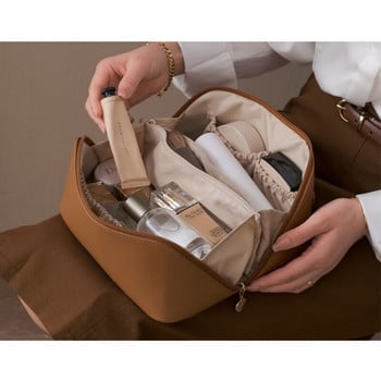 Нова облачна козметична чанта Пътна чанта за пране Преносима възглавница Чанта за съхранение на грим Тоалетни принадлежности Органайзер Дамски чанти