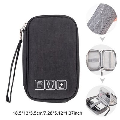 Genți portabile de depozitare digitale Cablu Fire USB Electronică Organizator cablu încărcător Accesorii Power Bank pentru Nintendo Switch