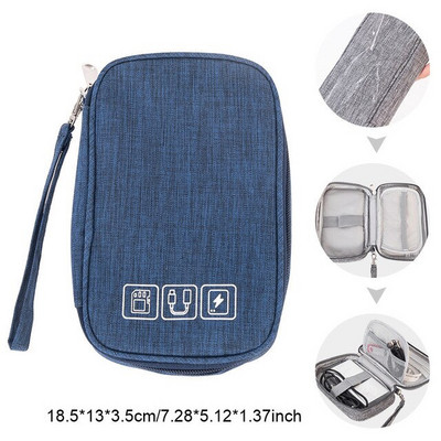 Genți portabile de depozitare digitale Cablu Fire USB Electronică Organizator cablu încărcător Accesorii Power Bank pentru Nintendo Switch