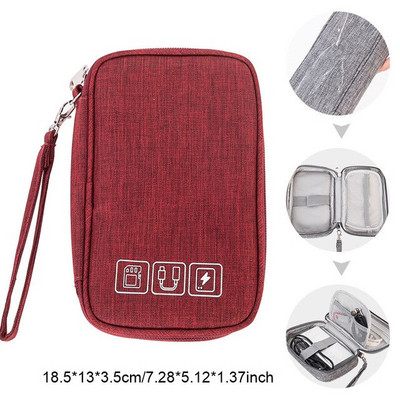 Genți portabile de depozitare digitale Cablu Fire USB Electronică Organizator cablu încărcător Accesorii Power Bank pentru Nintendo Switch