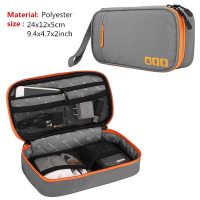 Genți portabile de depozitare digitale Cablu Fire USB Electronică Organizator cablu încărcător Accesorii Power Bank pentru Nintendo Switch