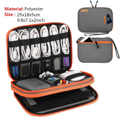 Genți portabile de depozitare digitale Cablu Fire USB Electronică Organizator cablu încărcător Accesorii Power Bank pentru Nintendo Switch