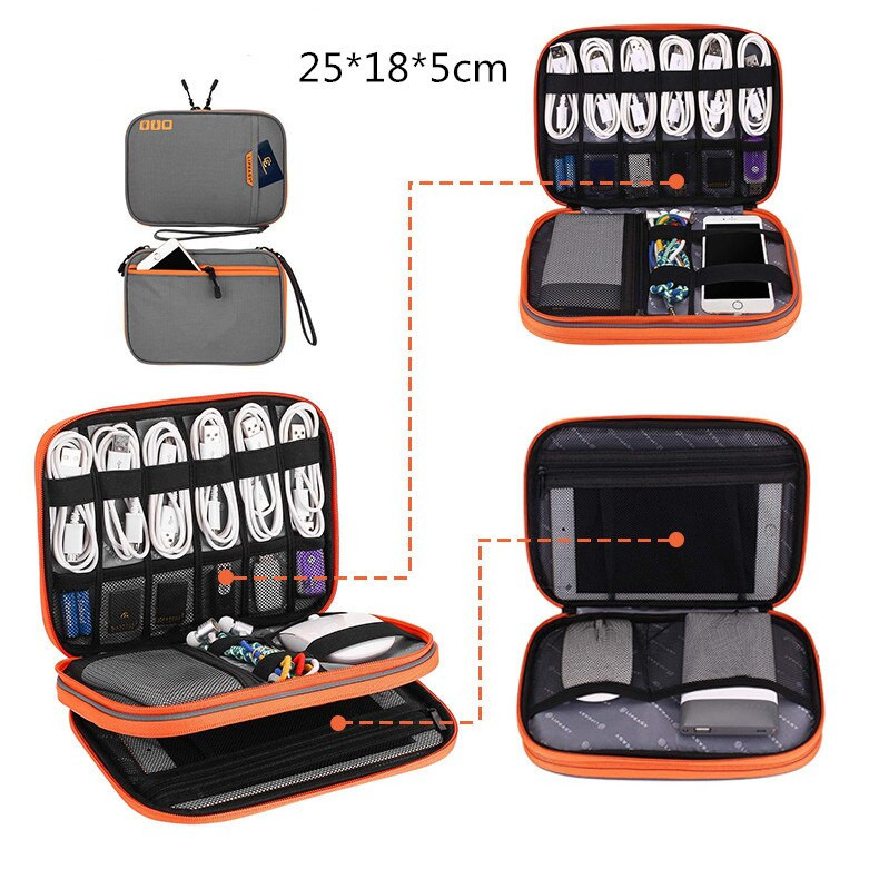 Genți portabile de depozitare digitale Cablu Fire USB Electronică Organizator cablu încărcător Accesorii Power Bank pentru Nintendo Switch