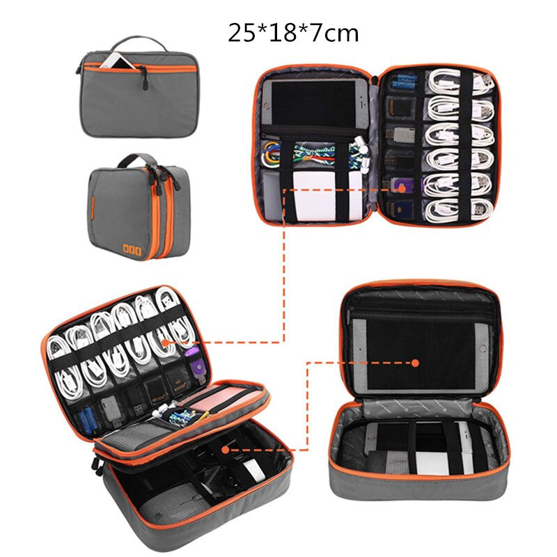 Genți portabile de depozitare digitale Cablu Fire USB Electronică Organizator cablu încărcător Accesorii Power Bank pentru Nintendo Switch