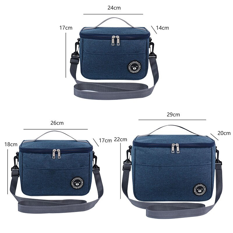 Geantă frigorifică portabilă, cu izolație pliabilă, pachet de gheață pentru picnic, pentru alimente, purtător de băuturi termice, cutie de prânz izolată, livrare, geantă de mână pentru alimente