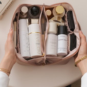 Nová prenosná cestovná kozmetická taška s veľkou kapacitou, dievčenská make-up taška, organizér na toaletné potreby, dámske kozmetické puzdrá