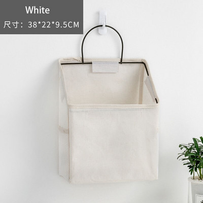 Nástenná úložná taška do internátu, nástenné dvere, šatníková doska, bavlnená ľanová látka, organizér, kôš na knihy, CD, časopisy