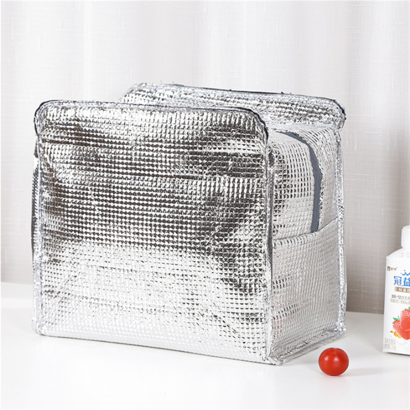 Genți frigorifice portabile Geantă termică cu fermoar Geantă de prânz pentru femei Geantă portabilă pentru frigider Cutie de prânz Geanta termică pentru ușă pentru alimente